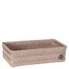 Fit Double Tiny oppbevaringskurv 24x12x7 cm caffè latte