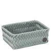 Fit liten oppbevaringskurv 18x12x7 cm eucalyptus