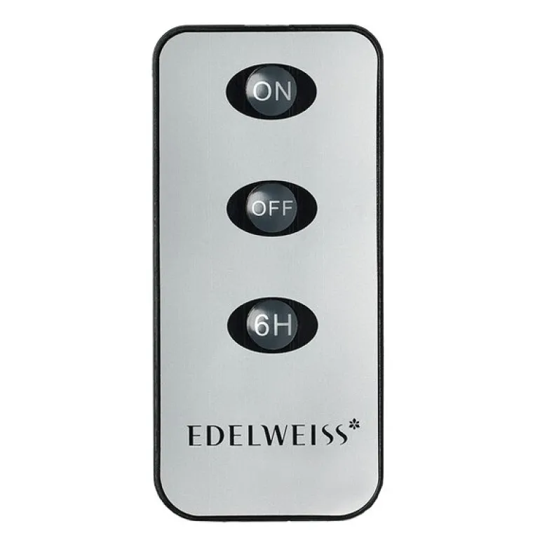 Fjernkontroll 4x8 cm sølv til LED lys