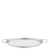 Flatt lokk glass 24 cm