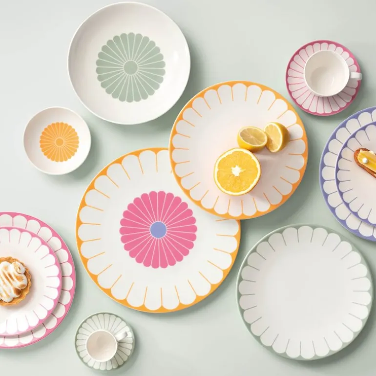Fleur couleur serveringsfat 31,8 cm farget