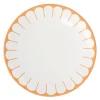 Fleur soleil middagstallerken 26,5 cm gul