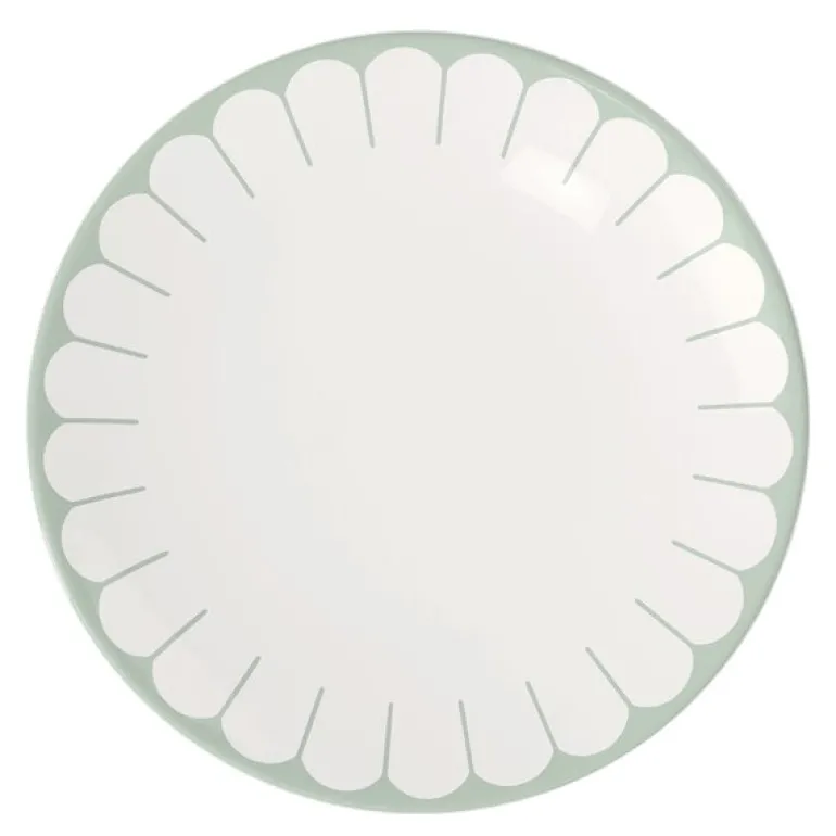 Fleur vert middagstallerken 26,5 cm grønn