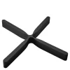 Flex bordskåner 21x21 cm black