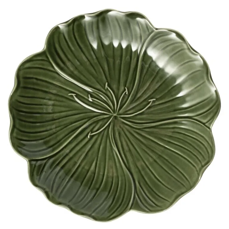 Flora asjett 19 cm grønn