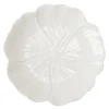 Flora asjett 19 cm hvit