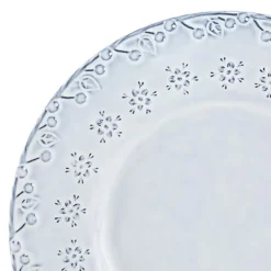 Flora desserttallerken 23 cm antikkhvit