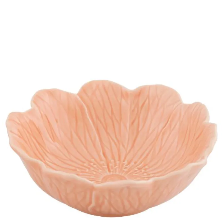 Flora skål 17 cm lys rosa