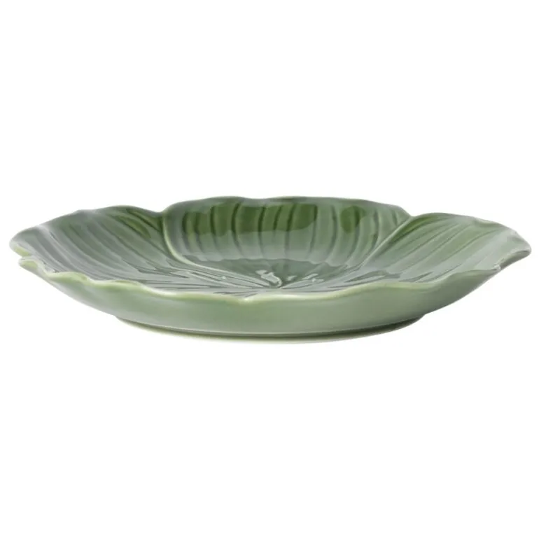 Flora tallerken 25 cm grønn