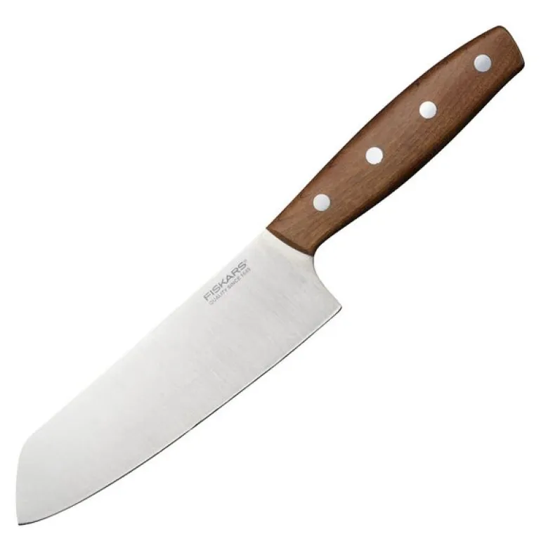 Folken santokukniv 16 cm tre/stål