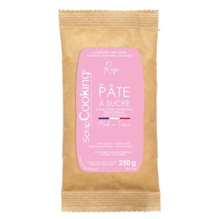 Fondant 250 g rosa