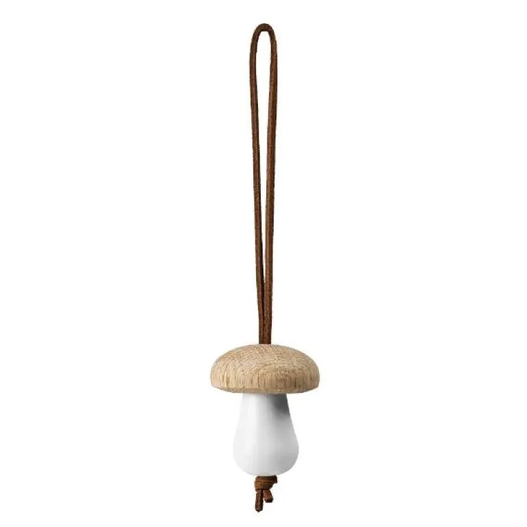 Forest Tales sopp 4,5 cm blank hvit