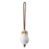 Forest Tales ugle 4 cm blank hvit