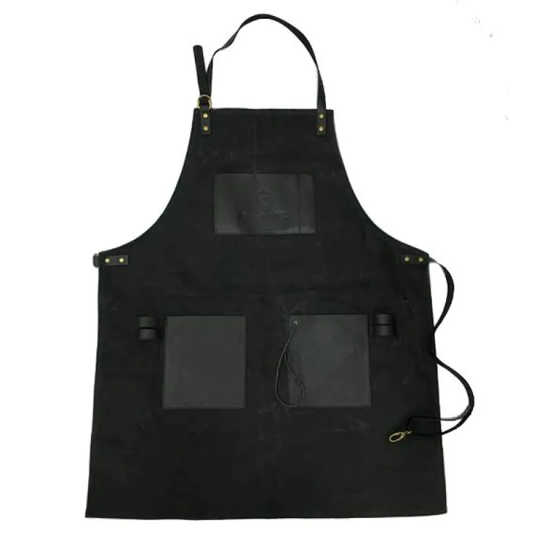 Forkle vokset 100x66 cm svart