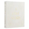 Fotoalbum A Love Story bryllupsalbum grå