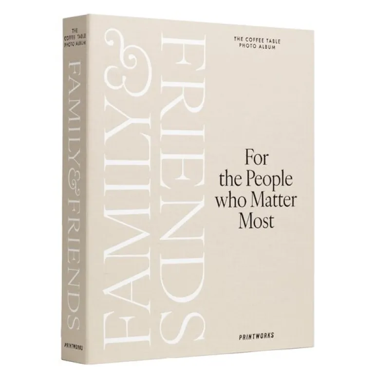 Fotoalbum Family and Friends beige