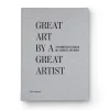 Frame bok great art grå