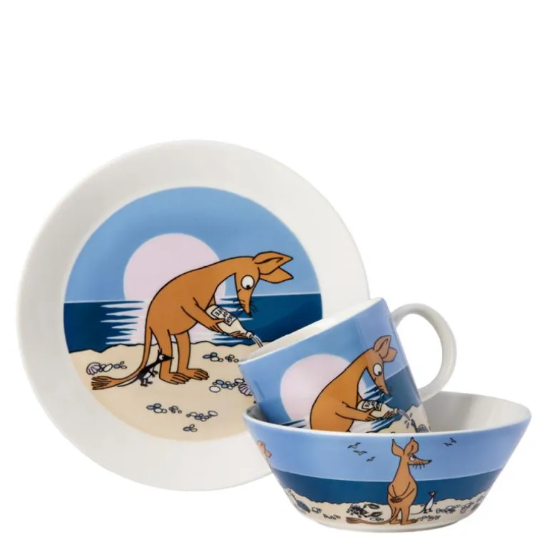 Frokostbolle 15 cm Sniff blå