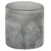 Frost lyslykt 9x9 cm grey