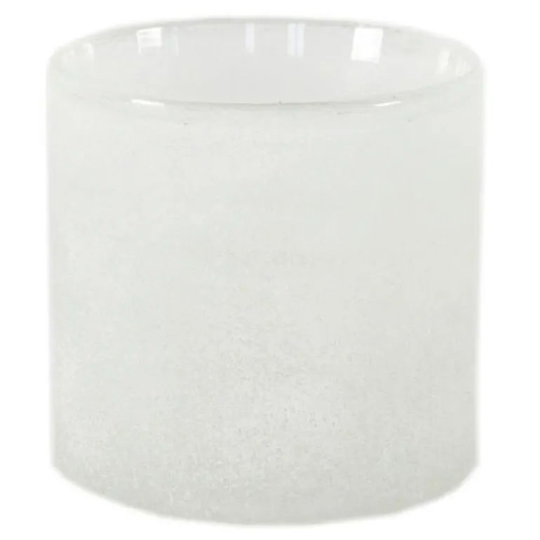 Frost lyslykt 12x12 cm white