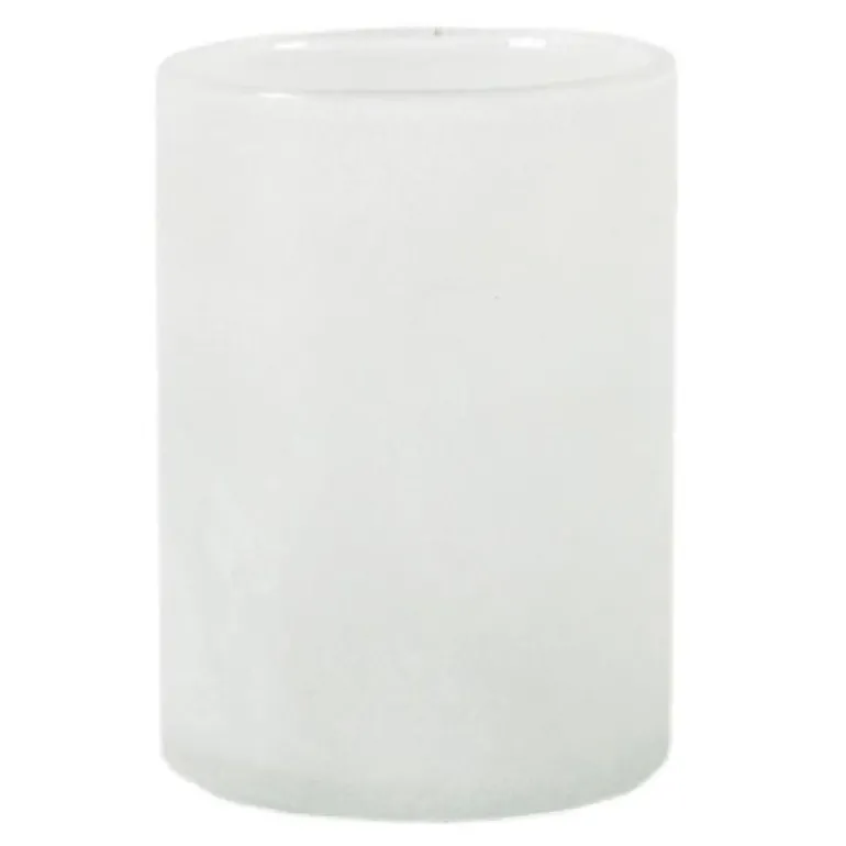 Frost lyslykt 13x19 cm white