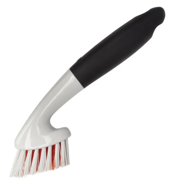 Fugebørste 22,5 cm svart/hvit