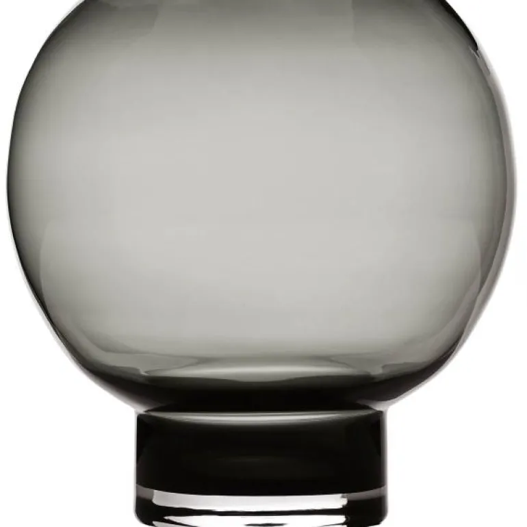 Galaxie lykt/vase 23 cm grå