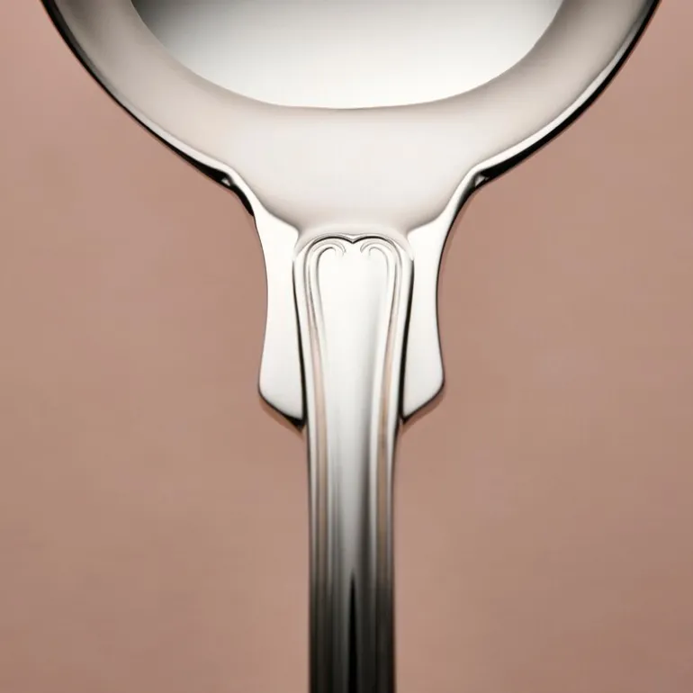 Gammal Fransk dessertskje 18,3 cm 830