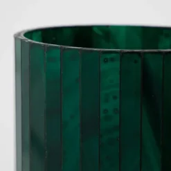 Geest lysholder 10 cm mørkegrønn