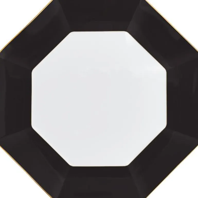 Gio Gold dekketallerken oct 33 cm charcoal