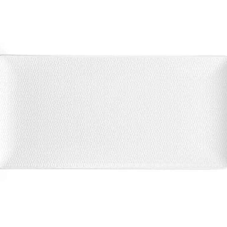 Gio rektangulært serveringsfat 32 cm hvit