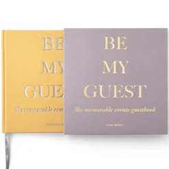 Gjestebok beige