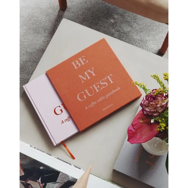 Gjestebok rust/rosa