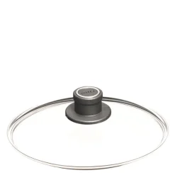 Glass Lid grytelokk 24 cm m/ventil klart glass