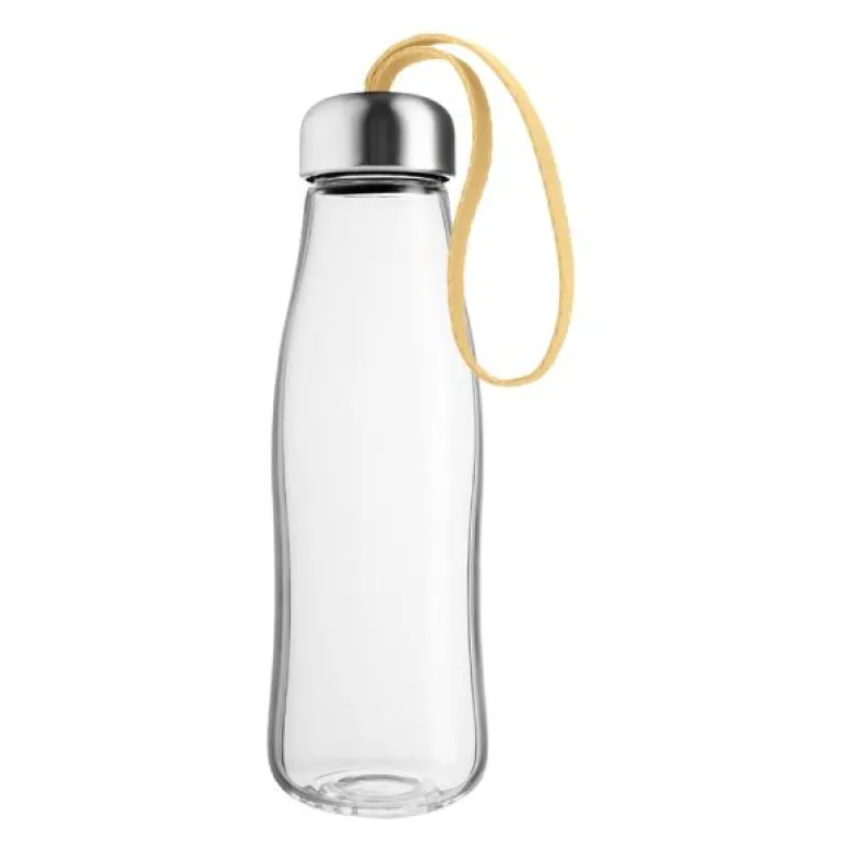 Glassdrikkeflaske 0,5L Lemon drop