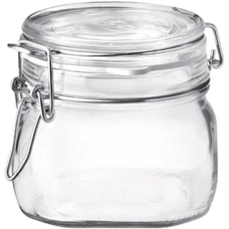 Glasskrukke 0,5L klar