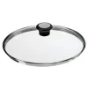 Glasslokk m/damphull 28 cm