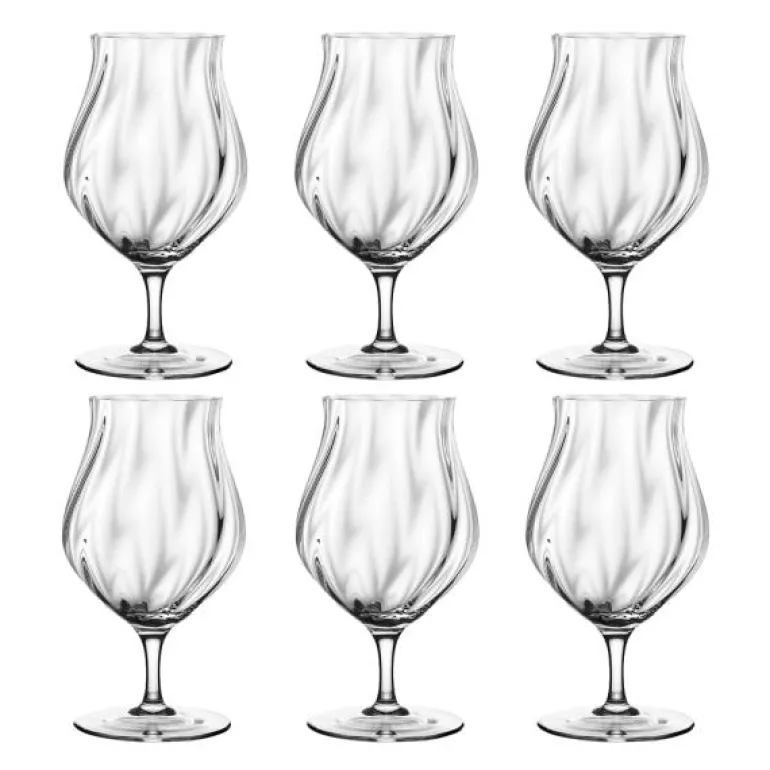 Glorious vannglass 42 cl klar 6 stk