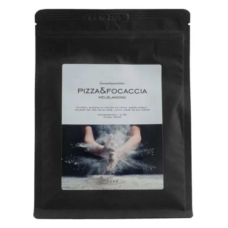 Gourmet pizza-og focaccia melblanding 350g