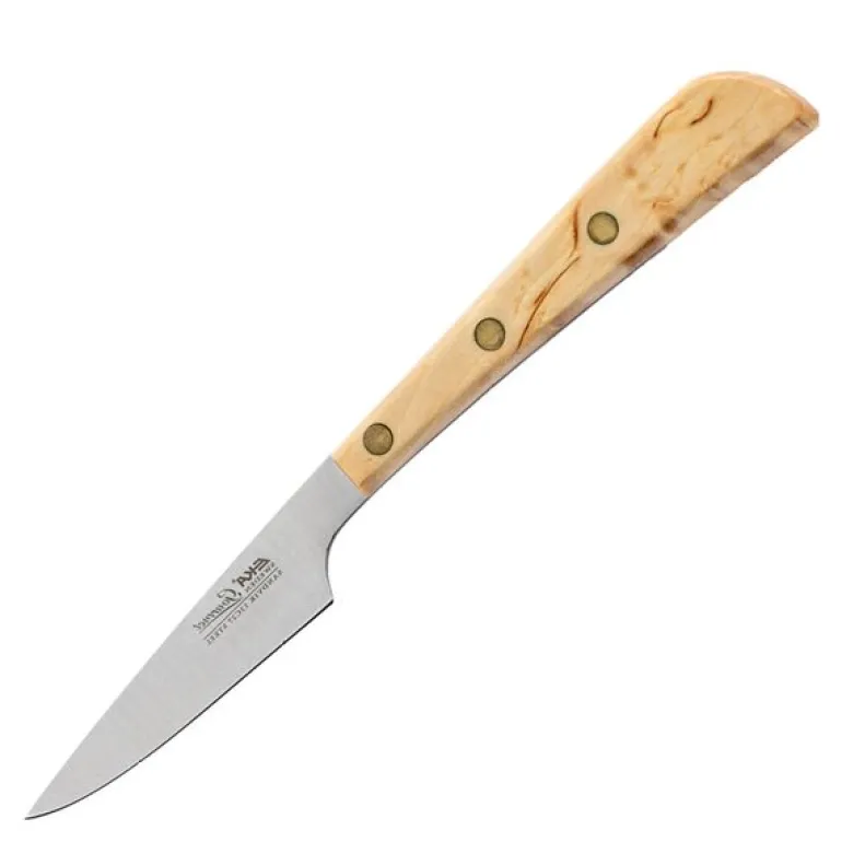 Gourmet skrellekniv 10 cm tre