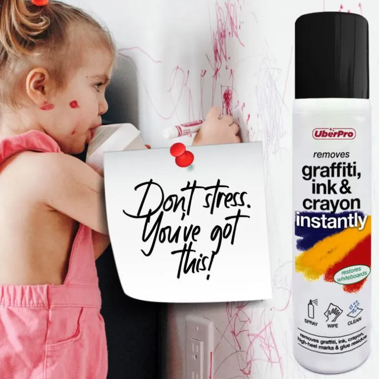 Grafitti, ink & crayon flekkfjerner grafitti, blekk og fargestifter 100 ml