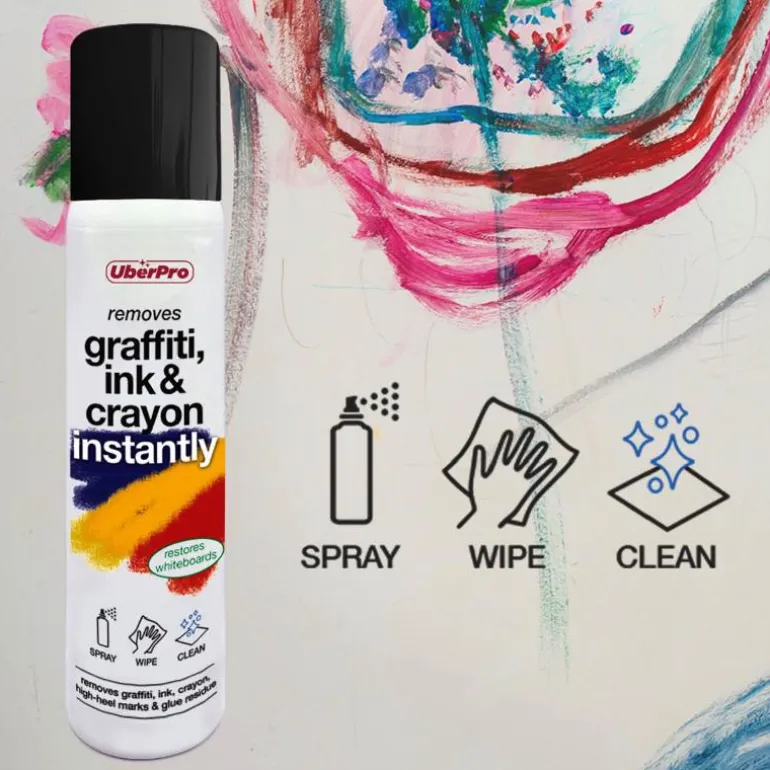 Grafitti, ink & crayon flekkfjerner grafitti, blekk og fargestifter 100 ml