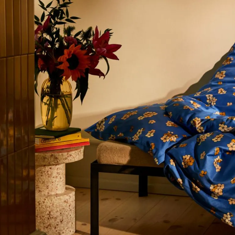 Grand Pleasantly sengetøy 140x220 cm blå