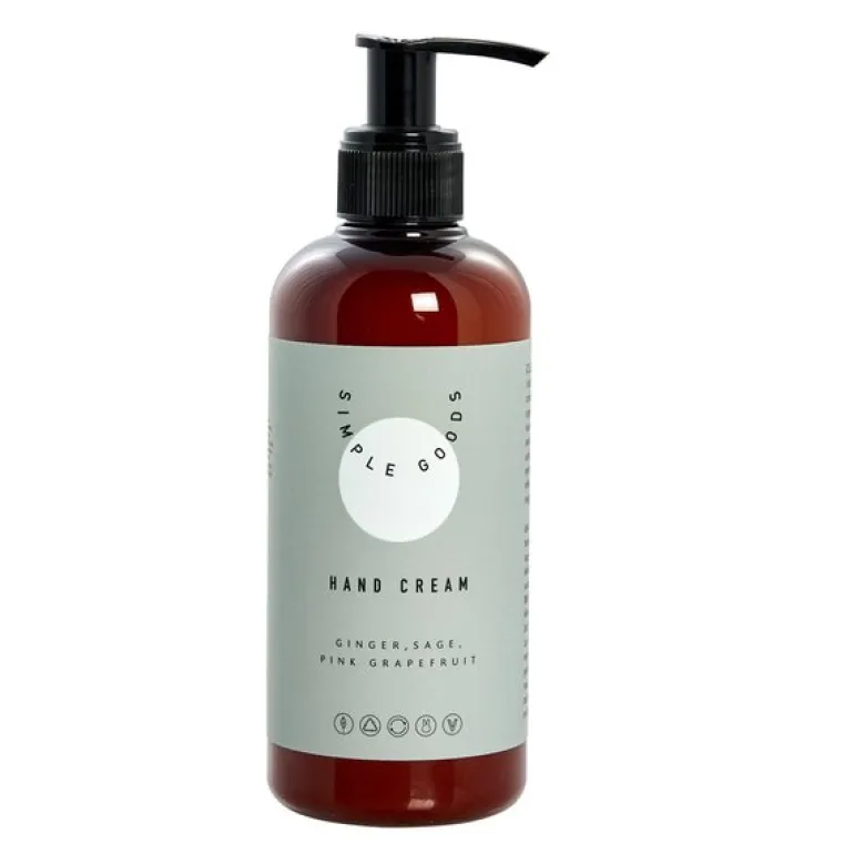 Grapefruit håndkrem 250 ml pumpeflaske lys blå