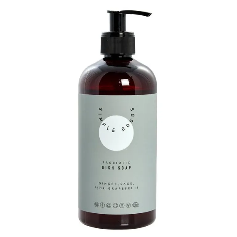 Grapefruit oppvasksåpe 450 ml pumpeflaske lys blå