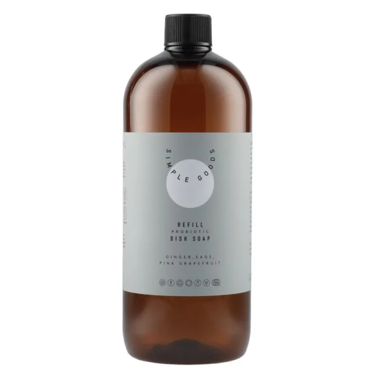 Grapefruit refill oppvasksåpe 1000 ml lys blå