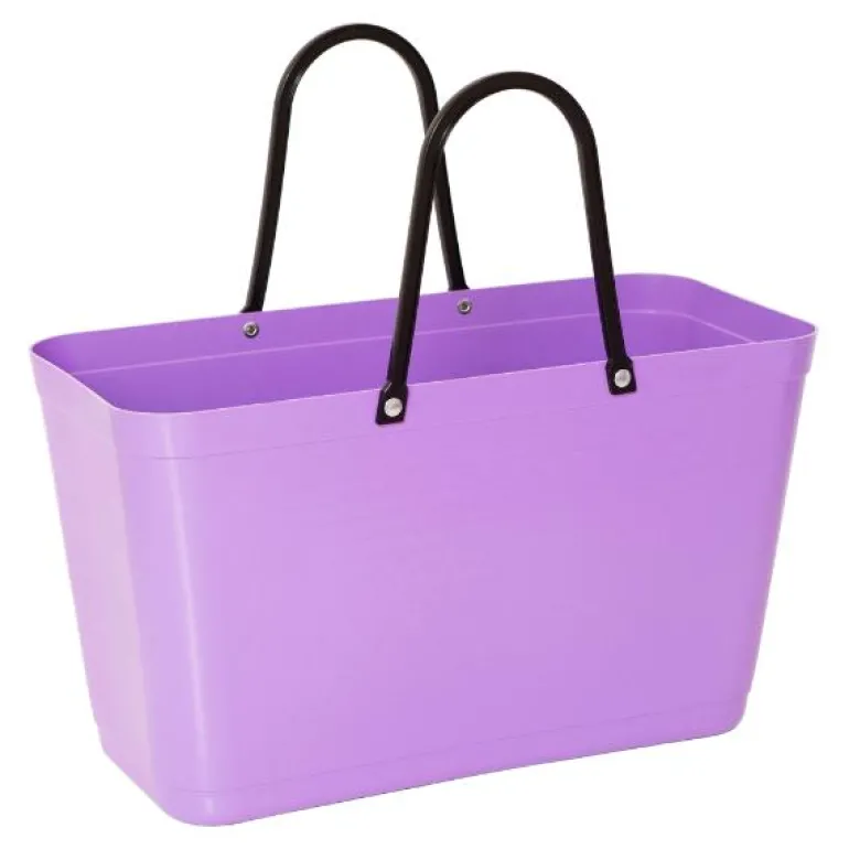 Green Plastic veske stor 15L lilla