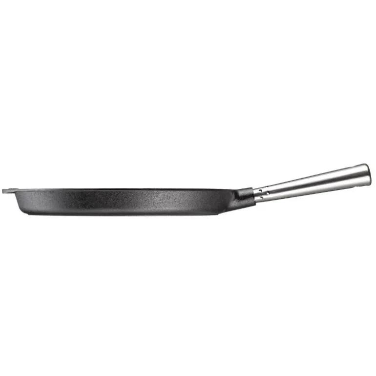Grillpanne i støpejern 28 cm