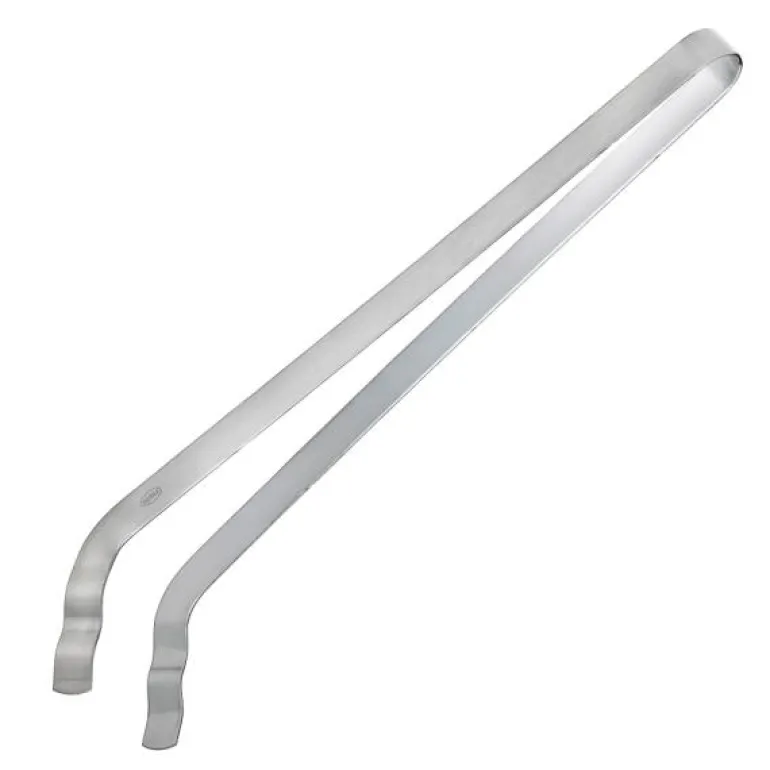 Grilltang vinklet 35,5 cm stål