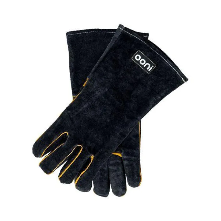 Grillvotter varmebestandig 35 cm 2 stk svart